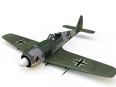 现代军事器材 德国FW 190型战斗机
