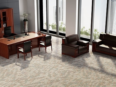 新中式总经理办公室