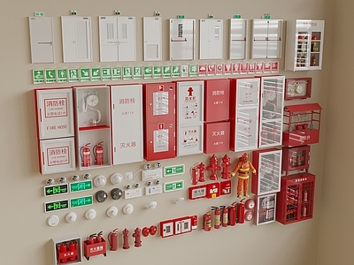 消防栓 消防器材 消防设备 灭火器 安全消防门 微型消防站