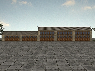 现代古建乡村