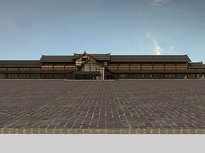 现代古建乡村