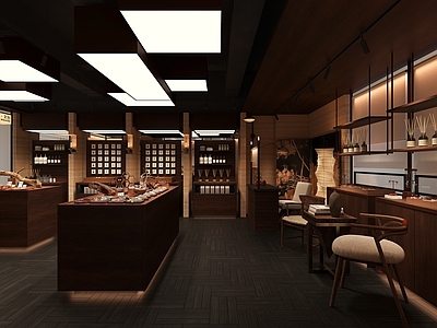 侘寂禅意珠宝店 文创 微景观 饰品