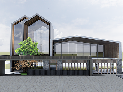 现代小公建 小型建筑