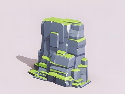现代其他景观小建筑 小场景地形沙盘