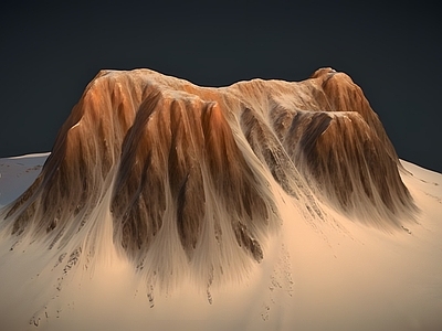 现代其他景观 小场景地形沙盘