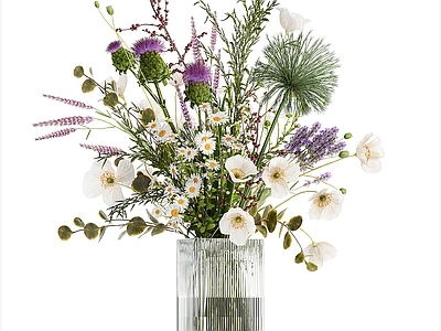 现代意式花艺 花瓶 花艺 花束