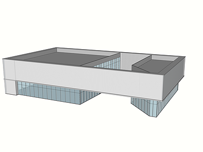 现代展览馆建筑 展览馆 博物馆 体育馆 文化建筑 售楼部建筑