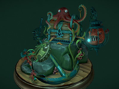 其他生活用品 海盗宝箱 黄金宝箱 海底宝藏 魔法宝箱 宝箱奖励