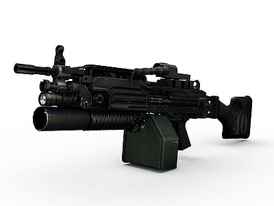 现代军事器材 M249特种用途武器