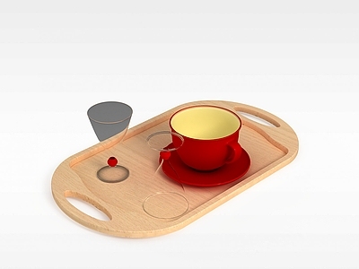 现代麻将桌 咖啡杯
