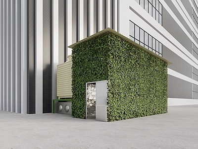 藤蔓 铁丝网绿植墙 爬山虎 三叶地锦