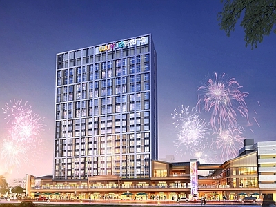 现代风格公寓酒店