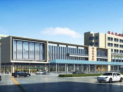 现代风格汽车站