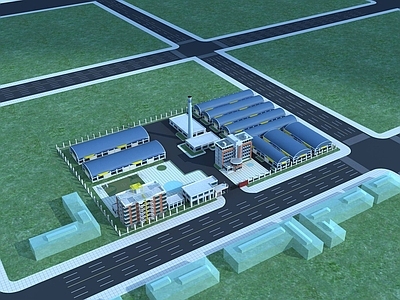 现代厂房 现代厂房 办公楼