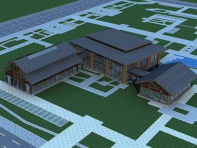 中式酒窖 中式小建筑 中式酒店 仿古建筑
