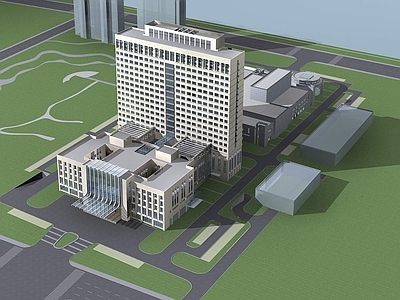 现代其他公共建筑 医院建筑