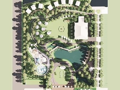 现代营地 帐篷营地 露营公园 帐篷餐厅 房车营地 儿童乐园