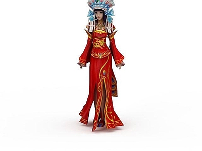 现代虚拟人物 新娘