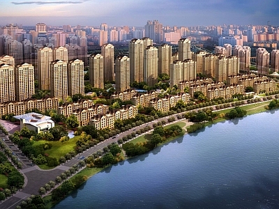 欧式高层住宅 欧式住宅小区规划