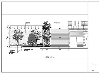 现代其他景观 小学景观 施工图