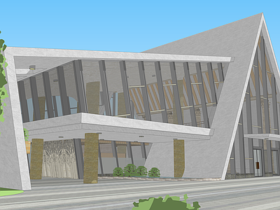 现代教堂建筑 教堂建筑 现代公建