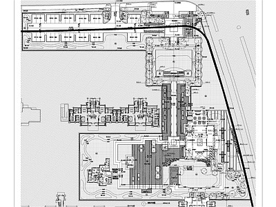 示范区景观 植物种植绿化配置 平面图 展示区样板区 苗木表 施工图