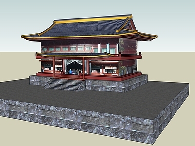 日式古建筑 日本唐风古建