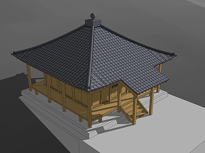 日式古建筑 日本唐风古建
