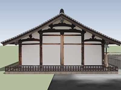 日式古建筑 日本唐风古建