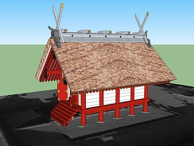 日式古建筑 日本唐风古建