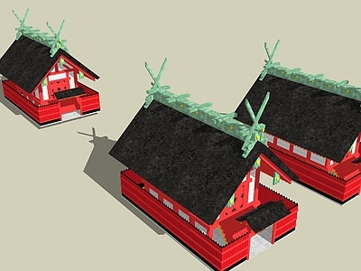 日式古建筑 日本唐风古建