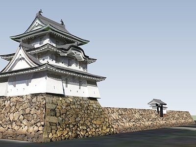 日式古建筑 日本唐风古建