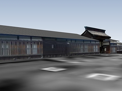 日式古建筑 日本唐风古建