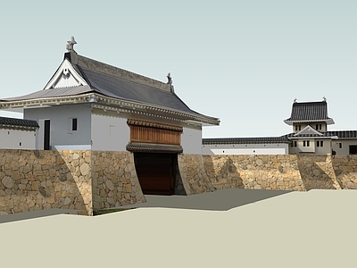 日式古建筑 日本唐风古建
