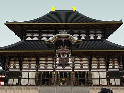 日式古建筑 日本唐风古建