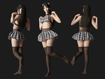 现代美女人物