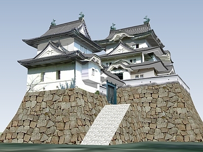 日式古建筑 日本唐风古建