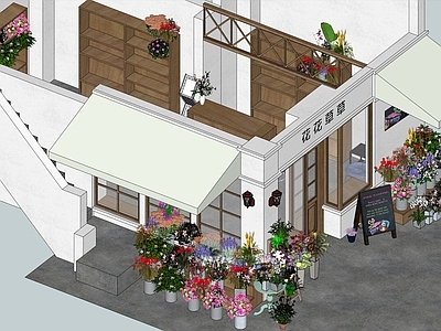 北欧法式花店 花店 鲜花店 花艺 好看的店 插花植物