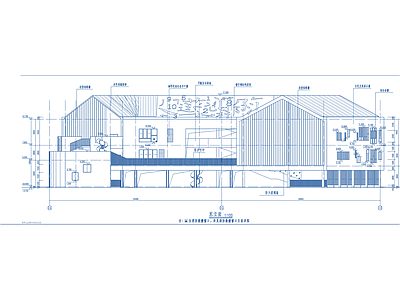 现代幼儿园建筑 12班幼儿园 3层 施工图
