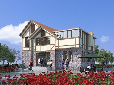 新中式别墅建筑