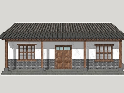 新中式乡村民房 乡村民居 民房建筑 乡村自建房