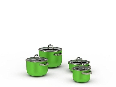 现代厨具 绿色饭盒