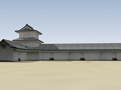 中式古建筑 山地古建