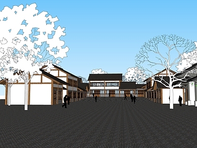 新中式乡村民房 民宿