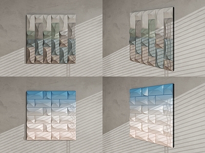 现代侘寂挂件 墙饰 立体墙饰 墙面装饰品 玄关挂画 艺术墙饰