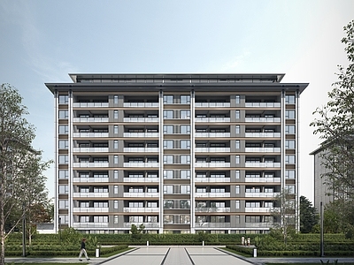 新中式多层住宅 洋房