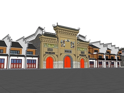 中式古建筑 广东会馆