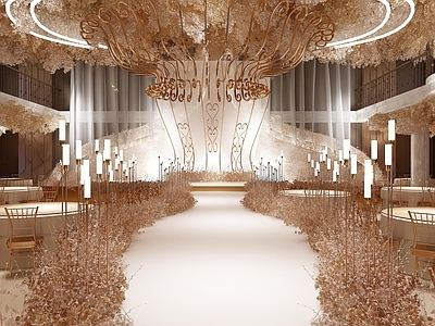 现代酒店宴会厅