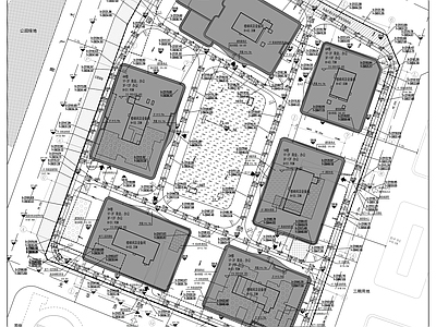 其他结构图纸 总部经济基地产业 园4 施工图