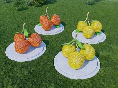 现代景观雕塑 荔枝雕塑 荔枝小品 雕塑小品 景观雕塑